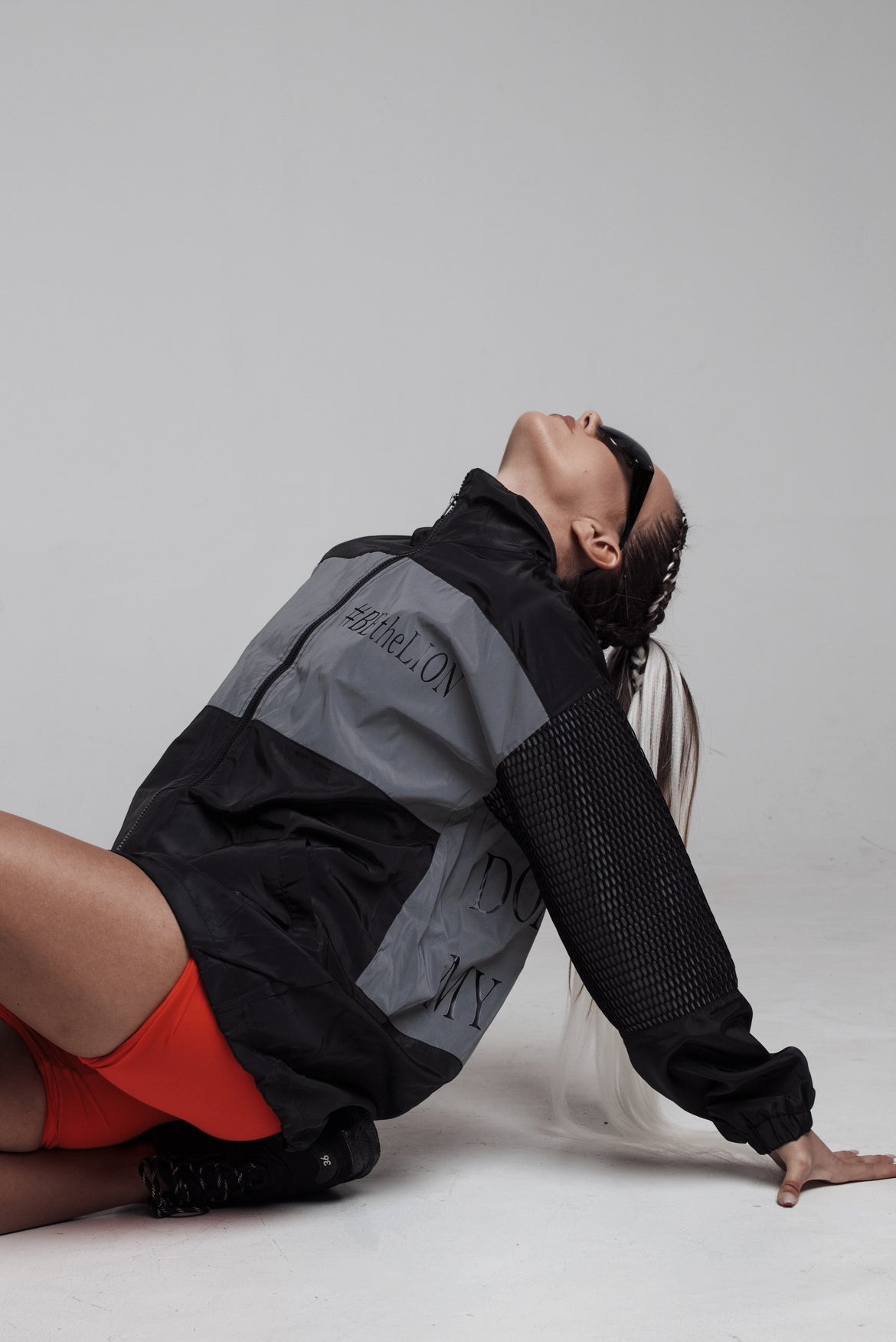 Women Reflective Mesh Jacket - BAD VIBES DON'T GO WITH MY OUTFIT