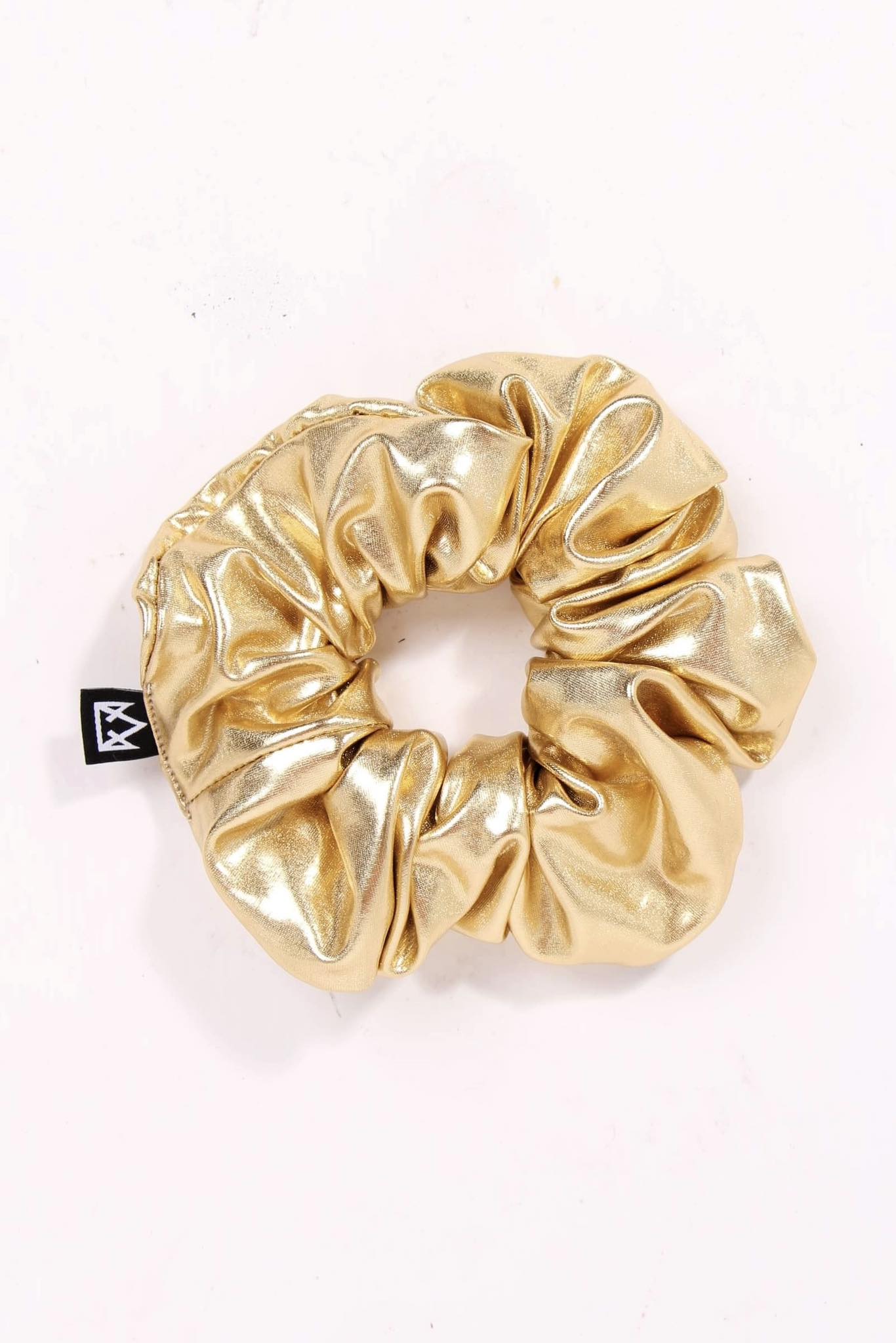 Women Accessories Scrunchy Metallic Effect Pink Scrunchy