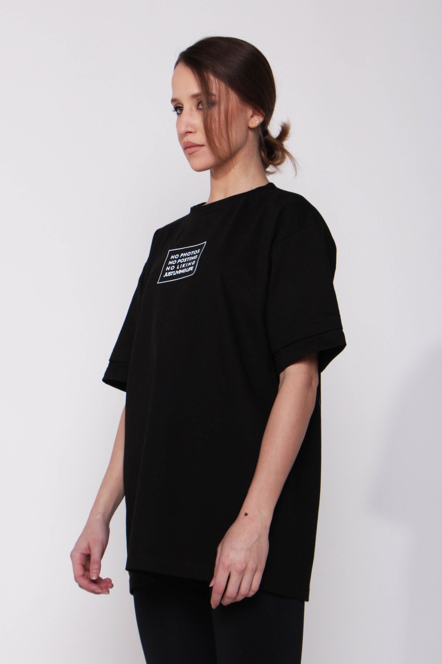 Women Oversized T-Shirt – Social Media Detox