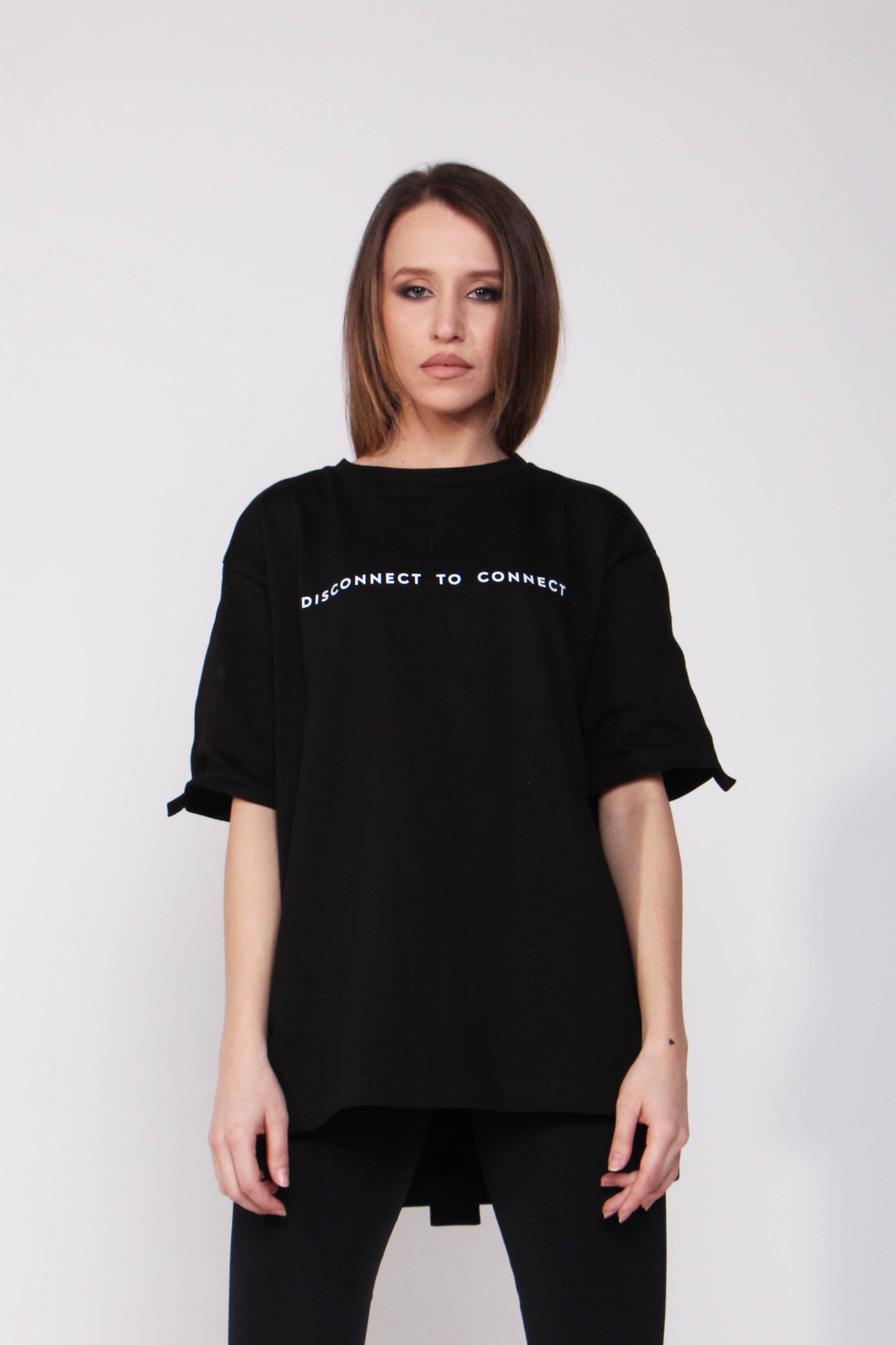 Women Oversized T-Shirt – Disconnect To Connect