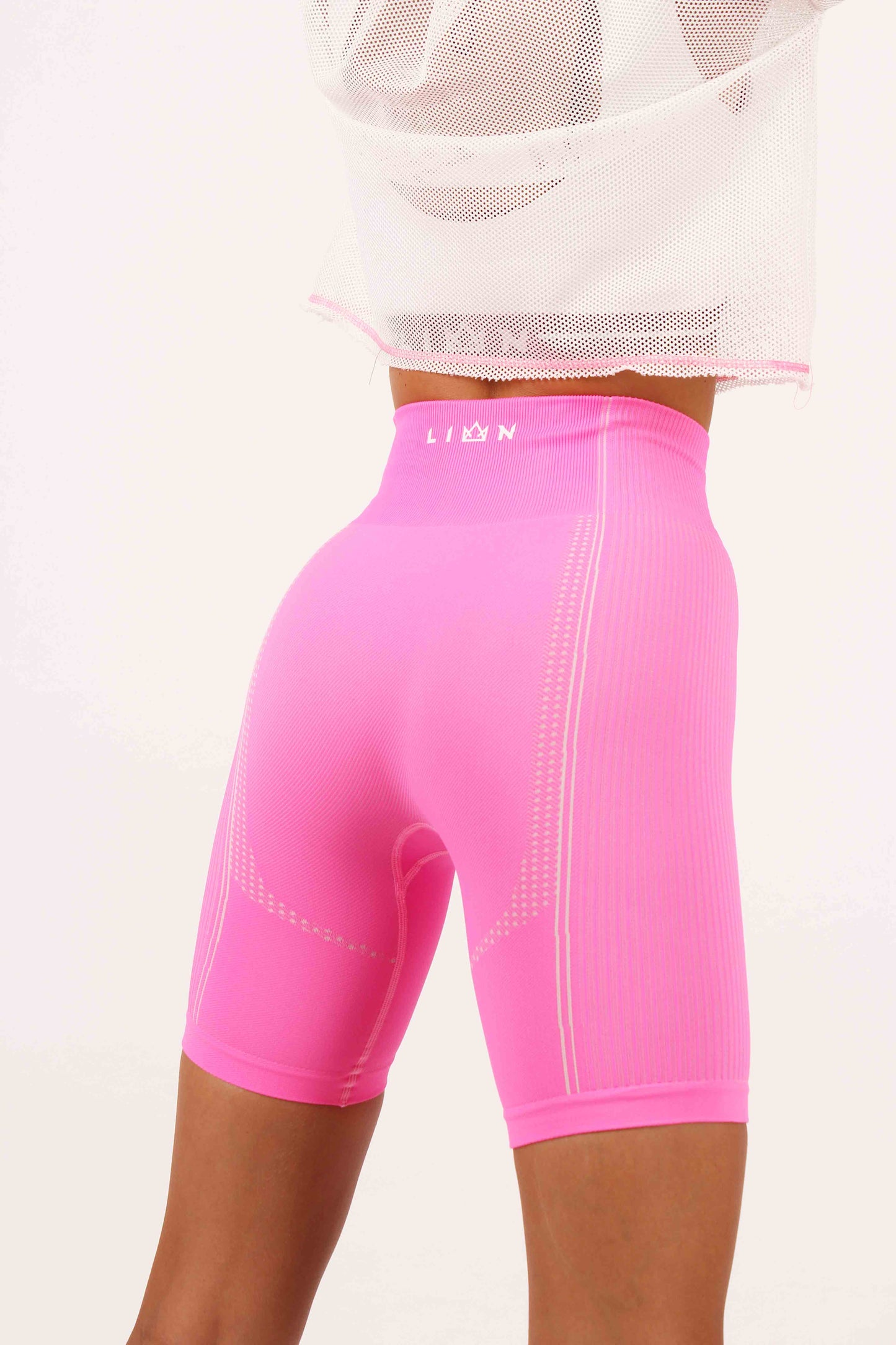 Seamless Women Short Legging - PINK